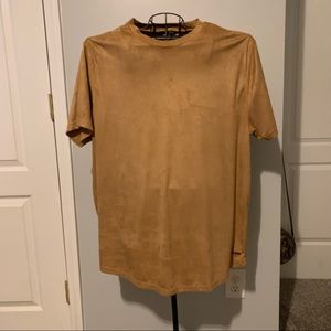 Sean Jean Suede Tee